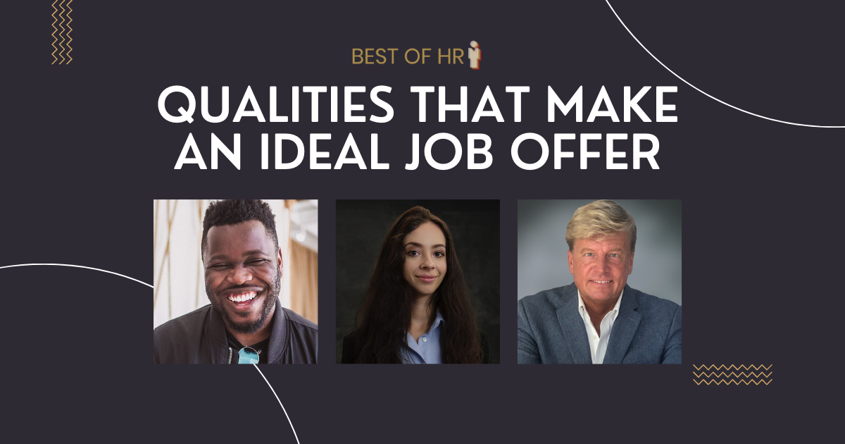 Qualities that Make an Ideal Job Offer