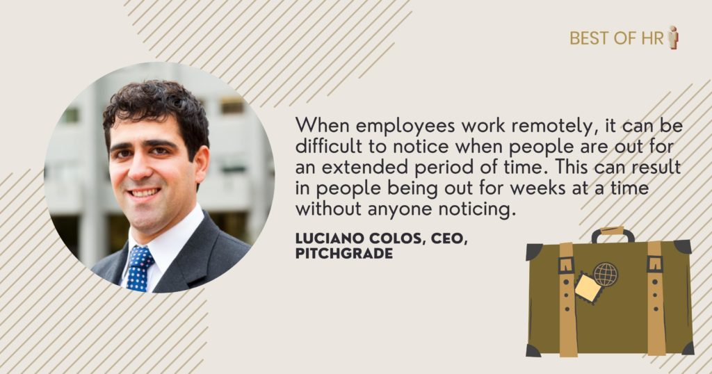 Luciano Colos best practices unlimited PTO policies